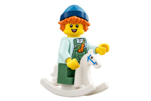LEGO Kind op Hobbelpaard (Build a Minifigure)