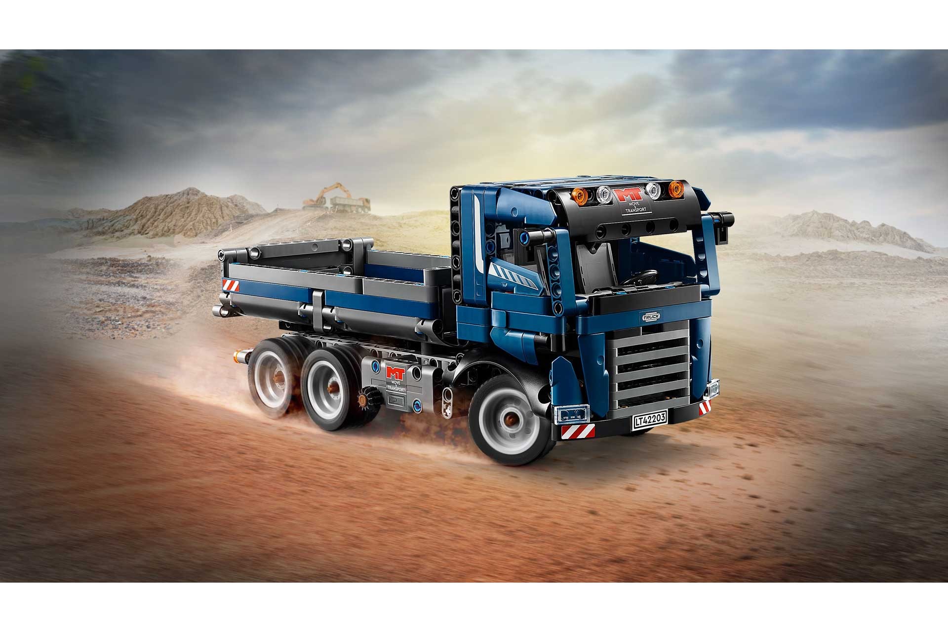 LEGO 42203 Technic Vrachtwagen met kiepfunctie - Afbeelding 7