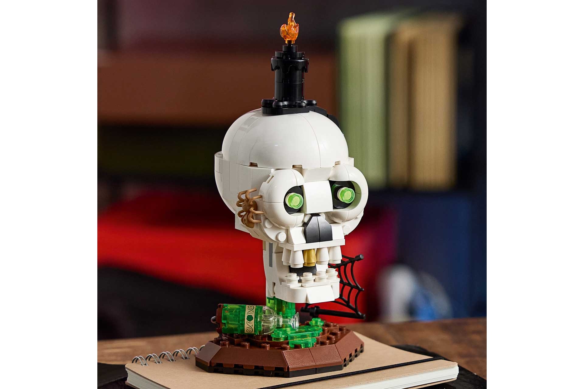 LEGO 40883 Seasonal Halloween doodshoofdkaars - Afbeelding 7