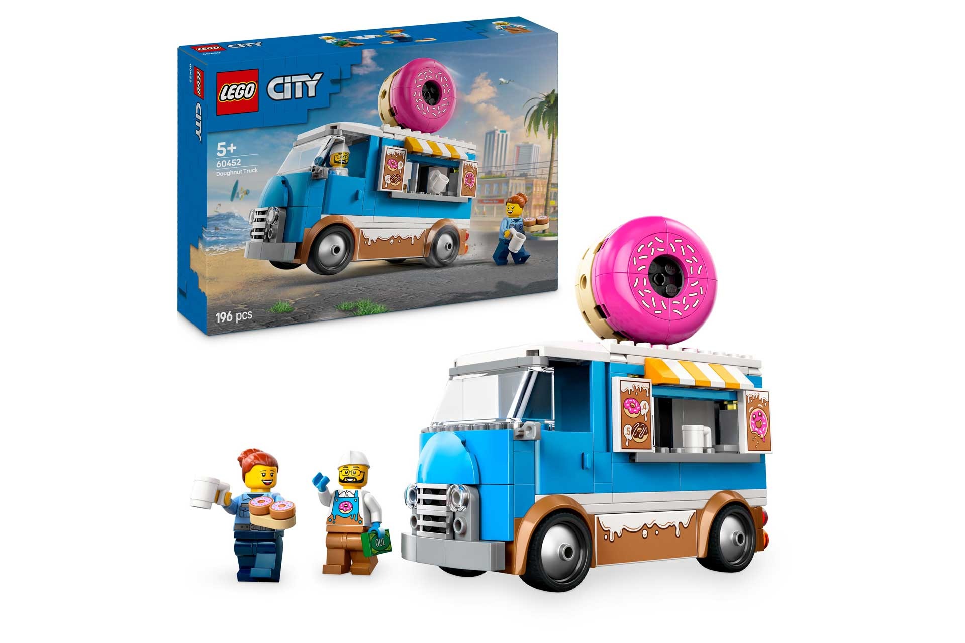 LEGO 60452 City Donuttruck - Afbeelding 4