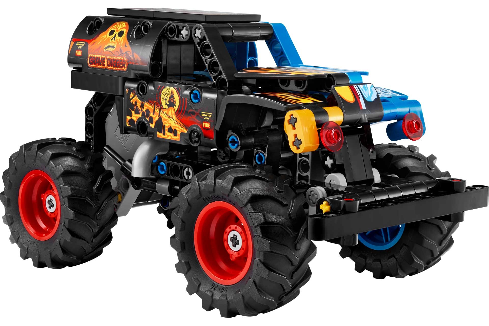 LEGO 42219 Monster Jam™ Grave Digger™ vuur en ijs - Afbeelding 8