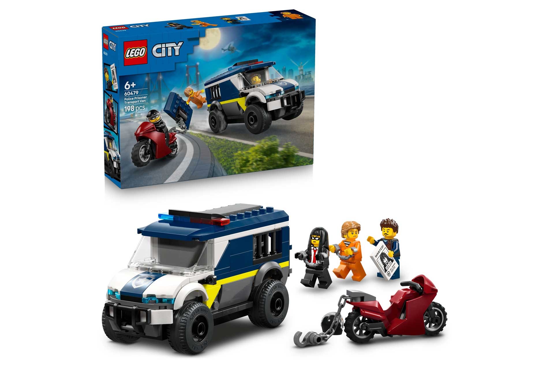 LEGO 60479 City Politie gevangenentransport - Afbeelding 12