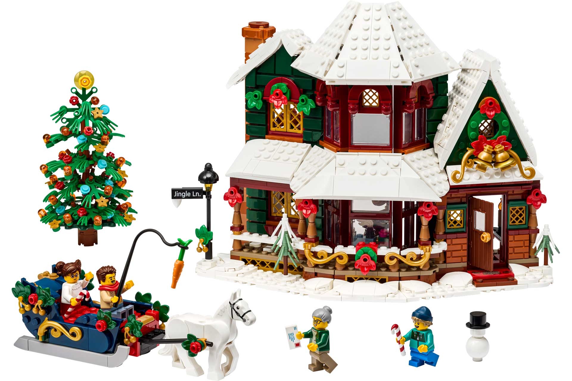LEGO 11387 – Icons Oma’s kersthuis - Afbeelding 4