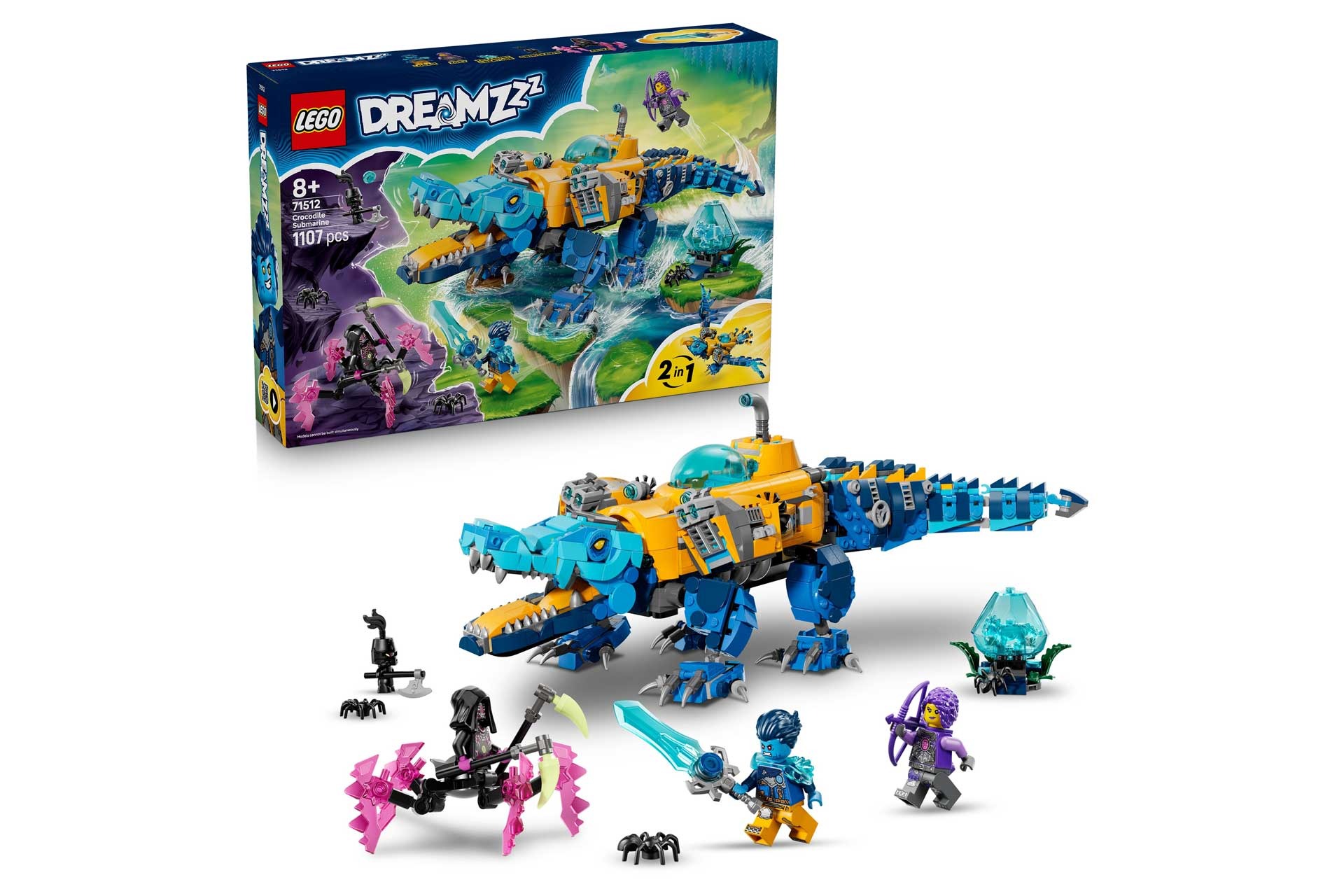 LEGO 71512 Dreamzzz Krokodilonderzeeër - Afbeelding 12