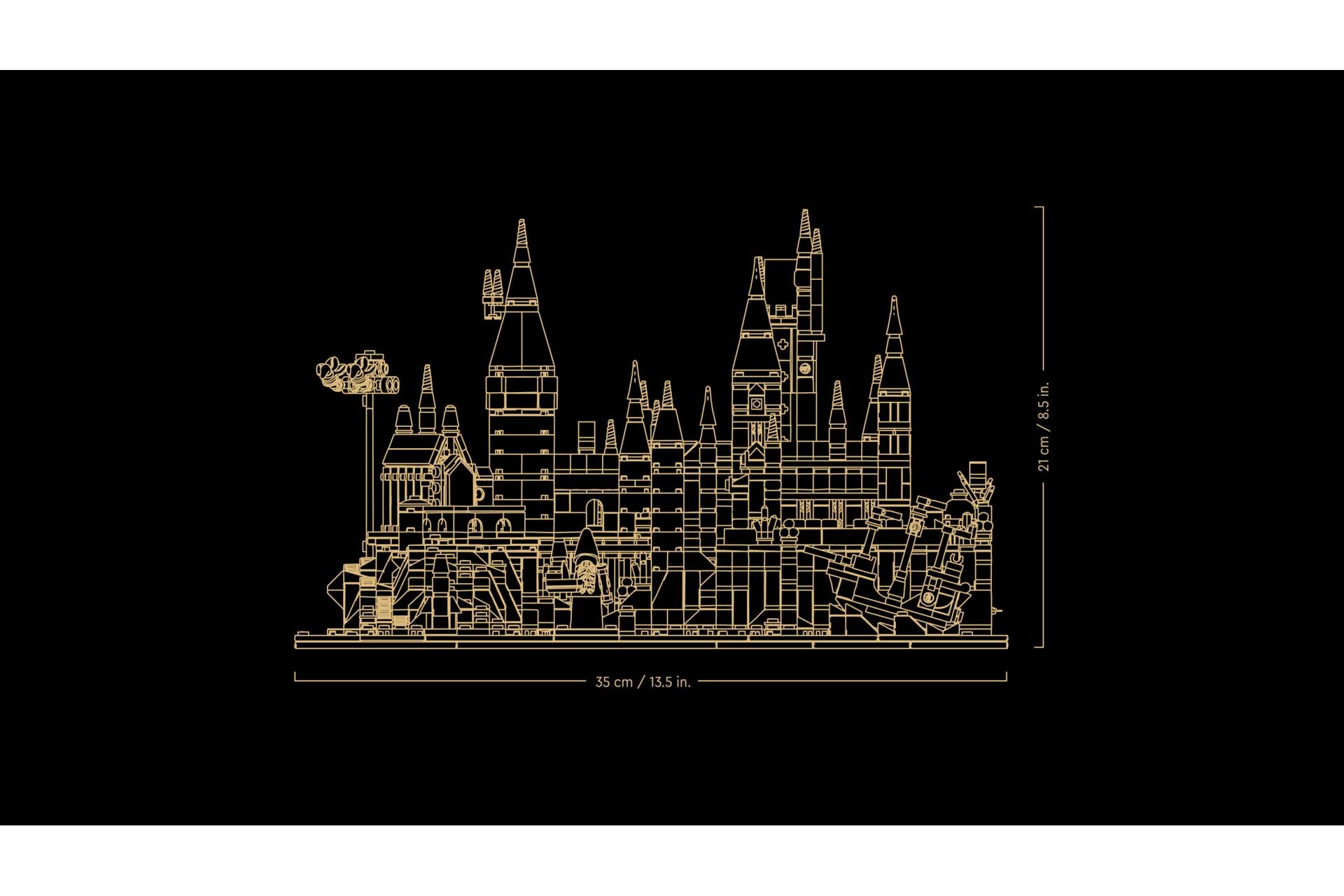 LEGO 76419 Harry Potter Kasteel Zweinstein en terrein - Afbeelding 12