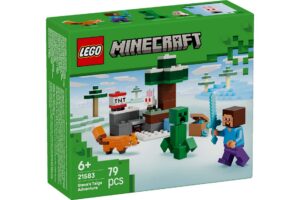 LEGO 21583 Minecraft Steve’s Taiga-avontuur