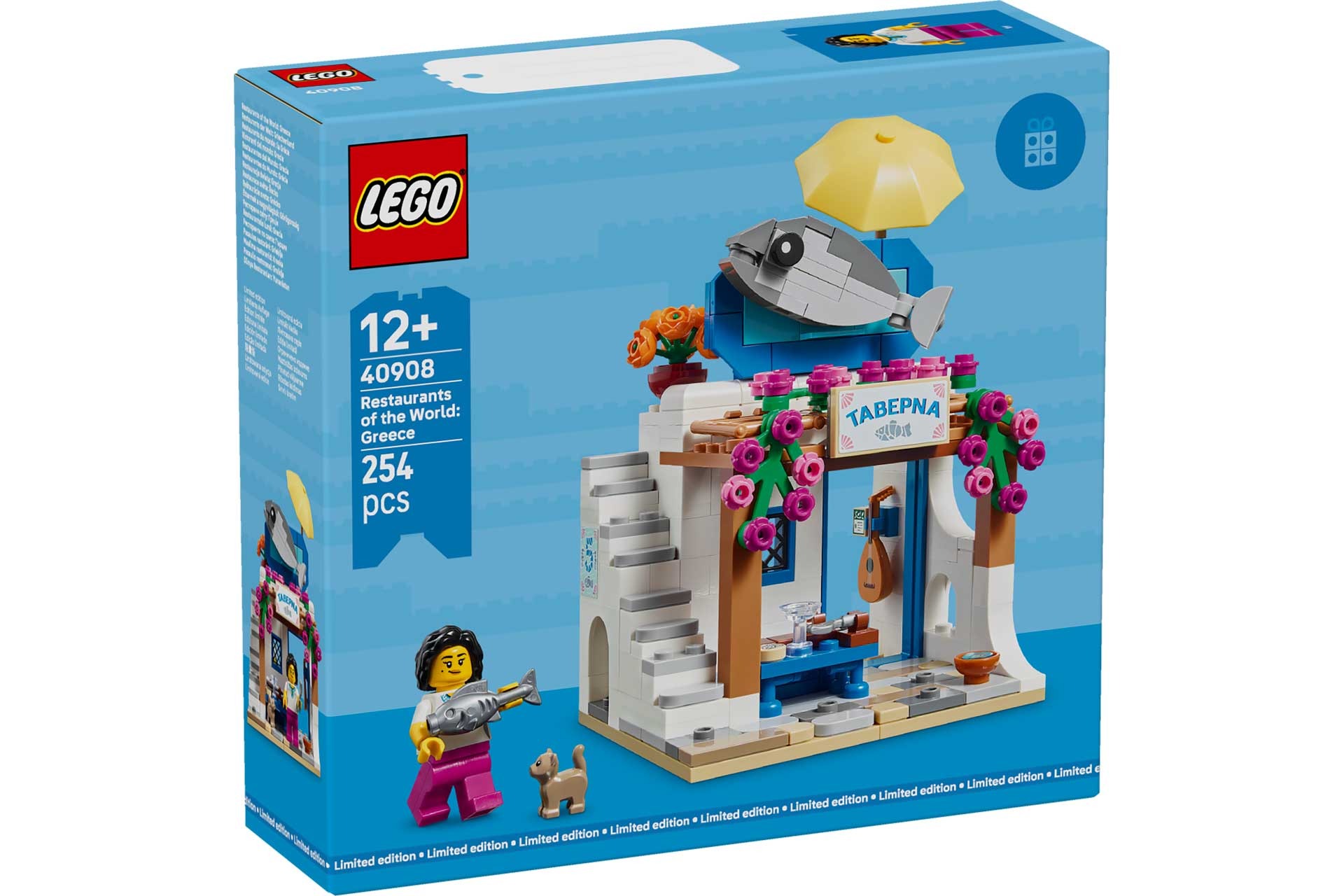 LEGO 40908 Restaurants van de wereld: Griekenland