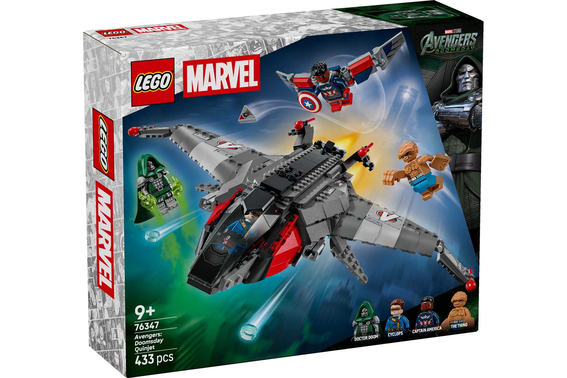 LEGO 76347 Marvel Avengers: Doomsday Quinjet