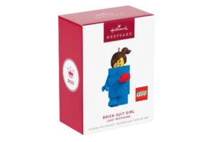 Brick Suit Girl LEGO® Minifiguur Kerstboomversiering van Hallmark