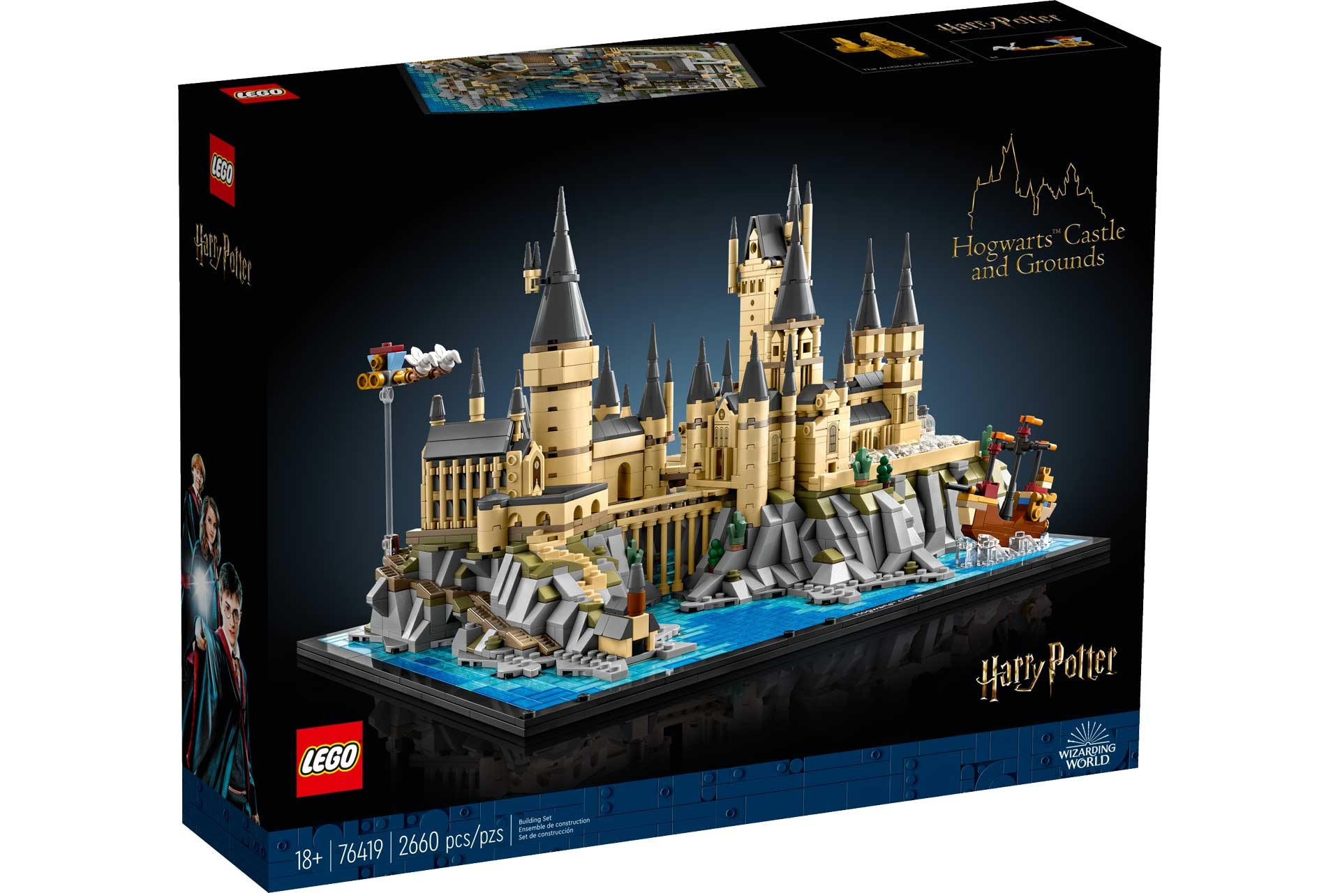 LEGO 76419 Harry Potter Kasteel Zweinstein en terrein