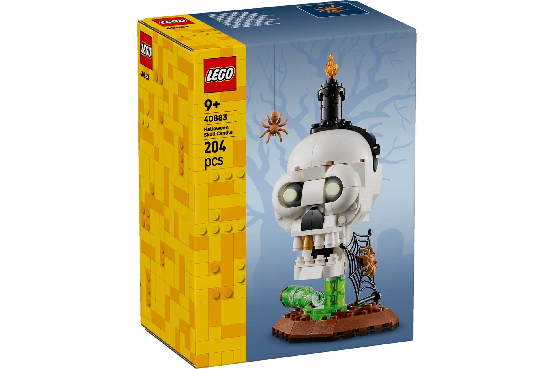 LEGO 40883 Seasonal Halloween doodshoofdkaars