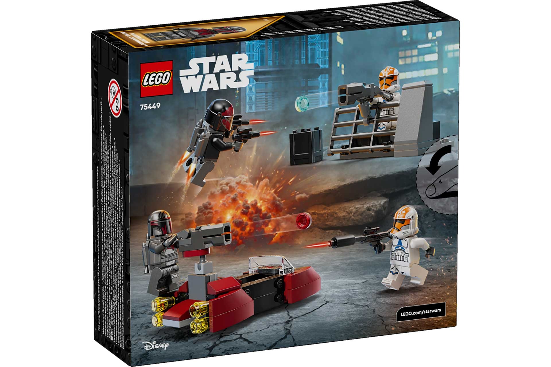 LEGO 75449 Star Wars Beleg van Mandalore Battle Pack - Afbeelding 2