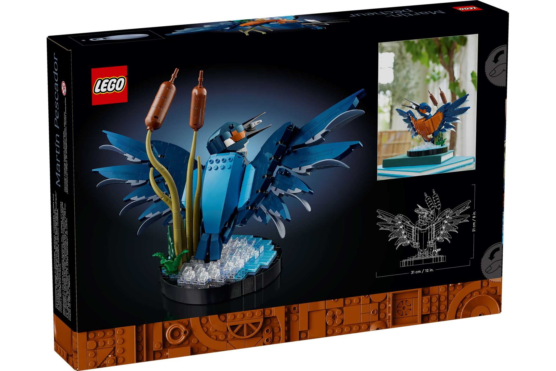 LEGO 10331 Icons IJsvogel - Afbeelding 2