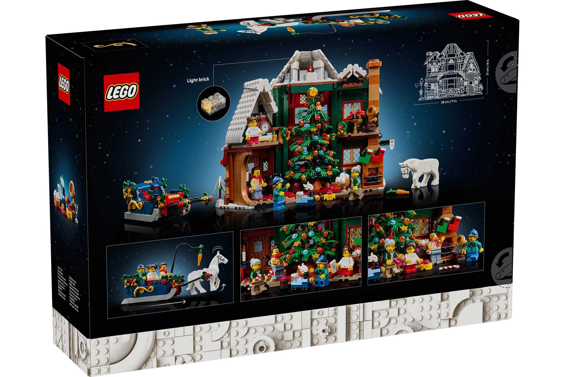 LEGO 11387 – Icons Oma’s kersthuis - Afbeelding 2