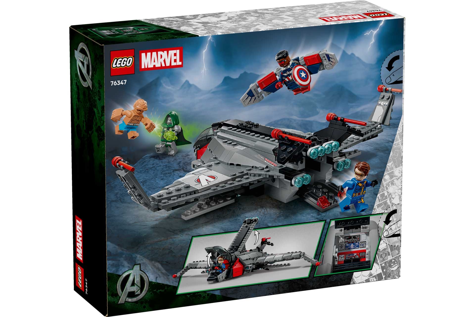 LEGO 76347 Marvel Avengers: Doomsday Quinjet - Afbeelding 2