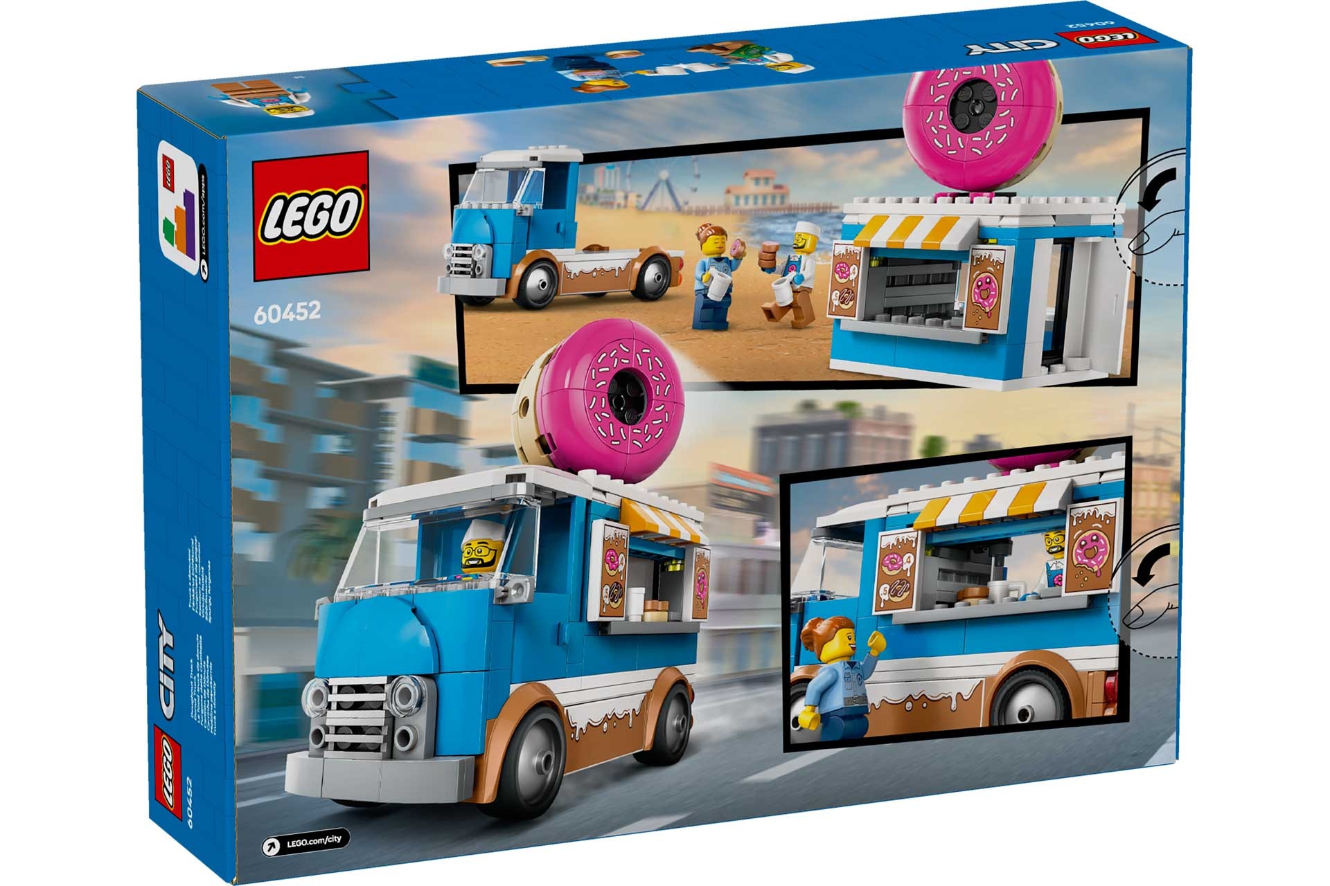LEGO 60452 City Donuttruck - Afbeelding 2
