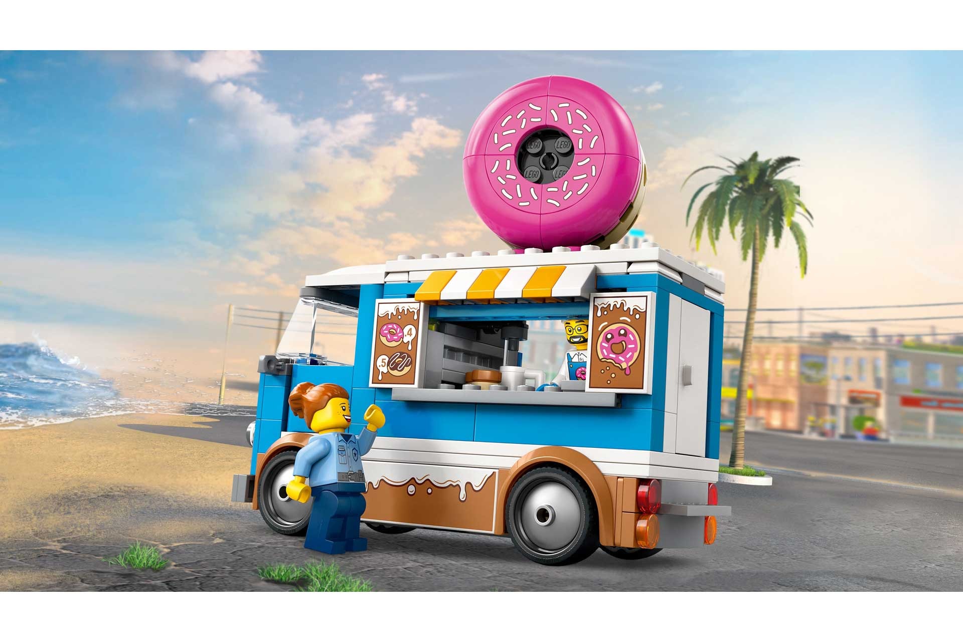 LEGO 60452 City Donuttruck - Afbeelding 3