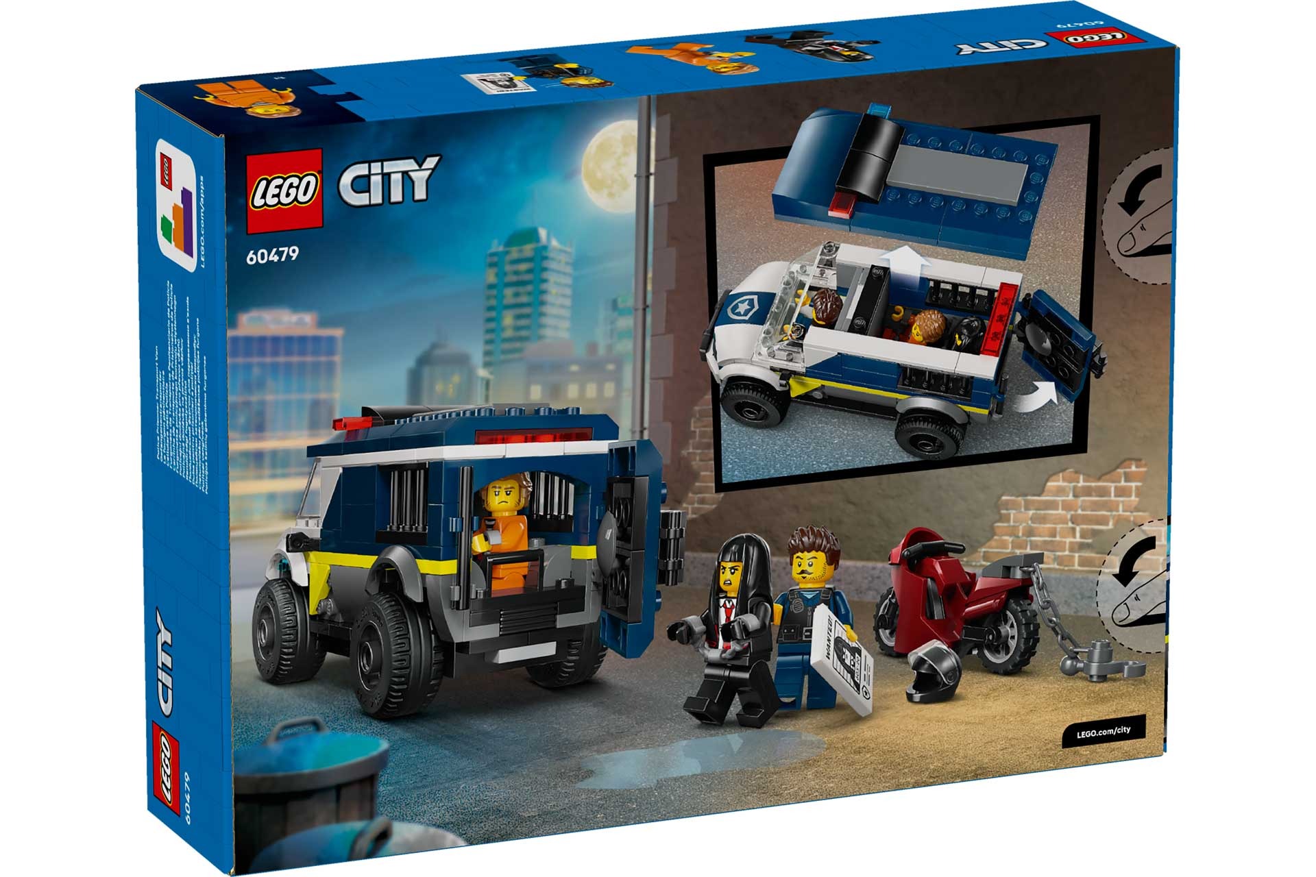 LEGO 60479 City Politie gevangenentransport - Afbeelding 2
