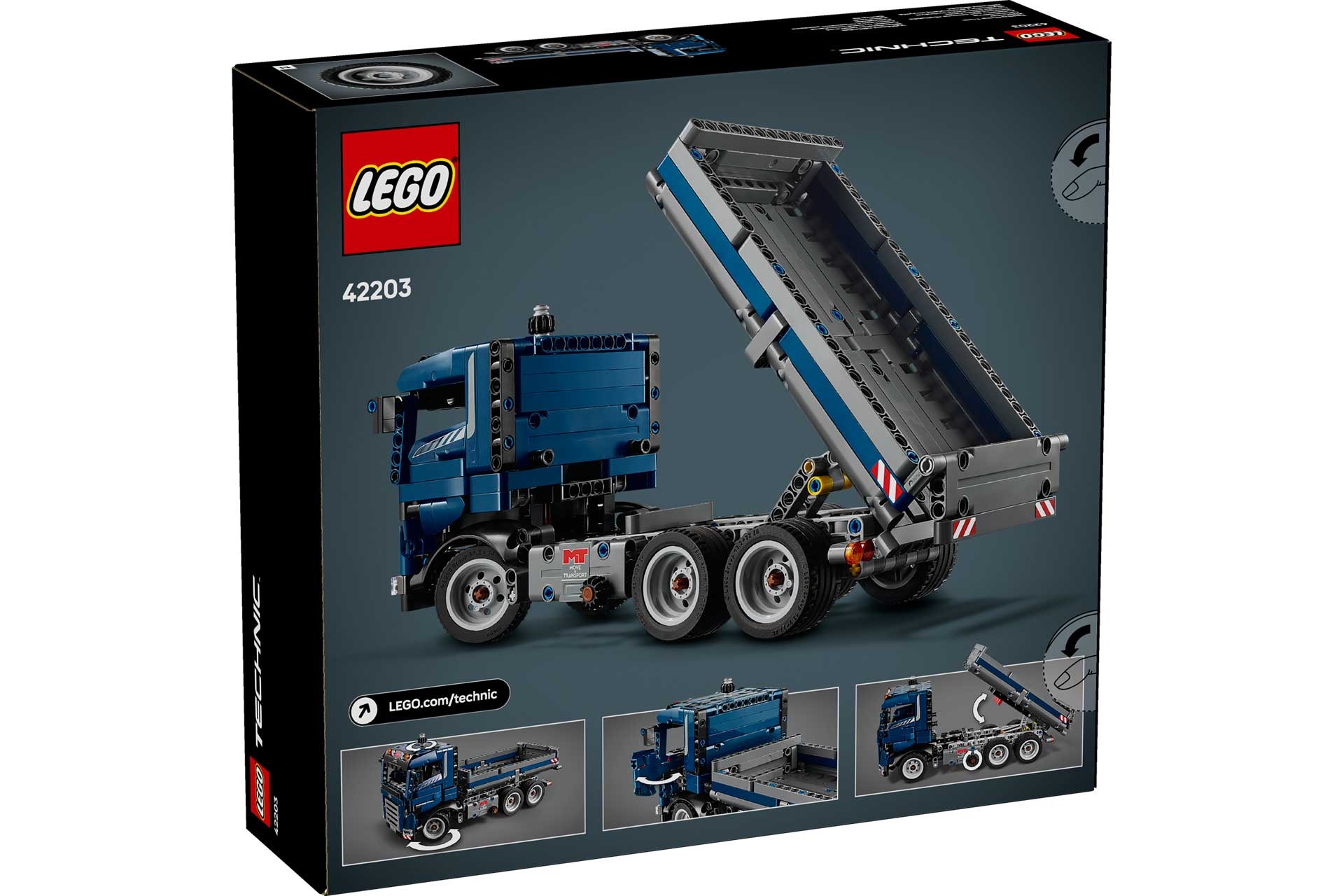 LEGO 42203 Technic Vrachtwagen met kiepfunctie - Afbeelding 2