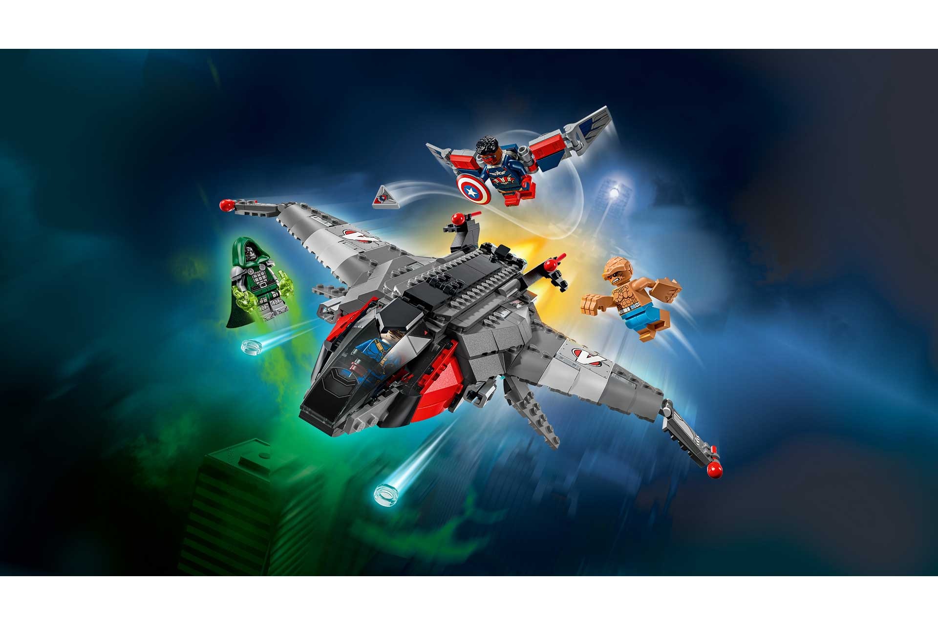 LEGO 76347 Marvel Avengers: Doomsday Quinjet - Afbeelding 6