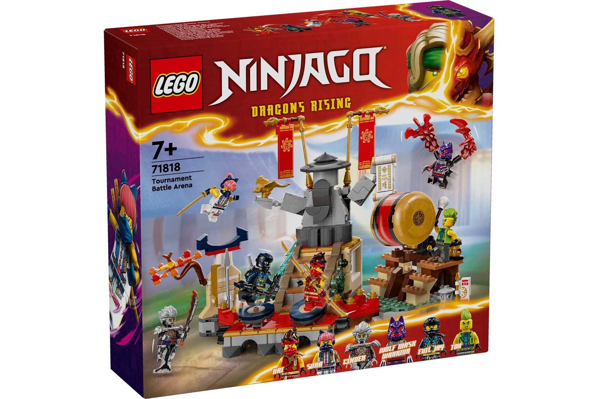 LEGO 71818 Ninjago Toernooi gevechtsarena