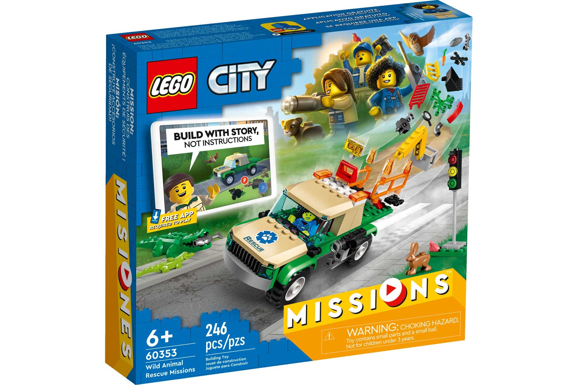 LEGO 60353 City Wild Animal Rescue Missions