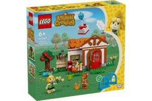 LEGO 77049 Animal Crossing Isabelle op visite