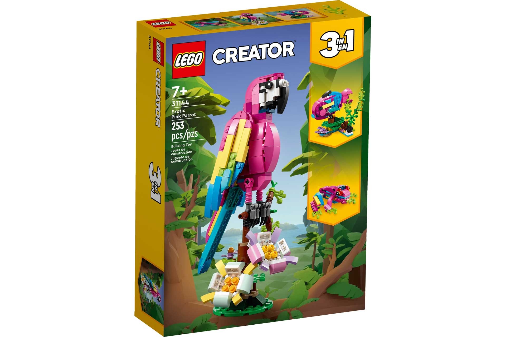 LEGO 31144 Creator Exotische roze papegaai