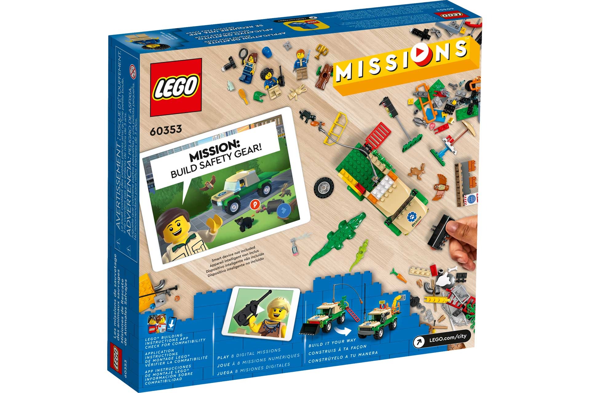 LEGO 60353 City Wild Animal Rescue Missions - Afbeelding 5