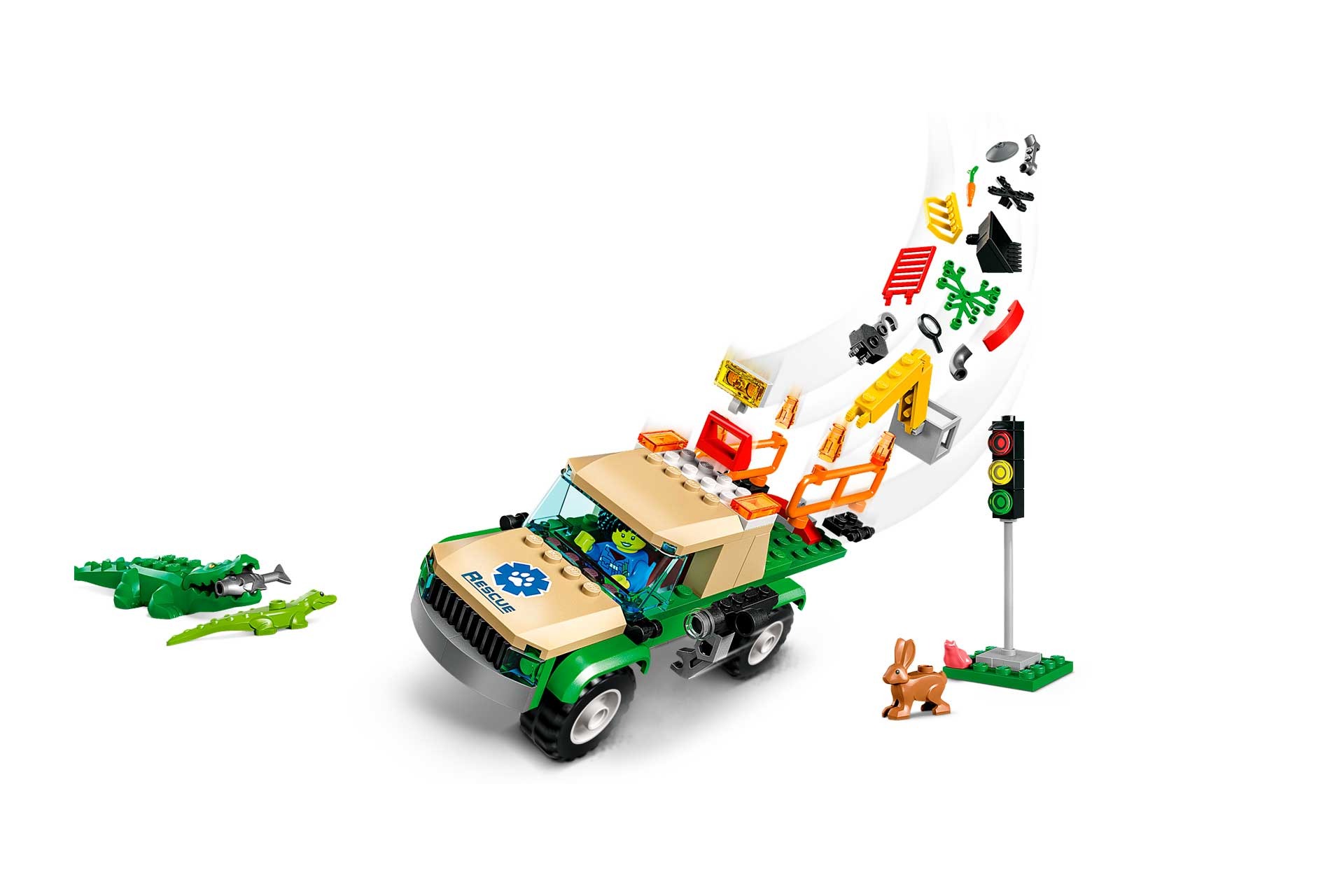LEGO 60353 City Wild Animal Rescue Missions - Afbeelding 7