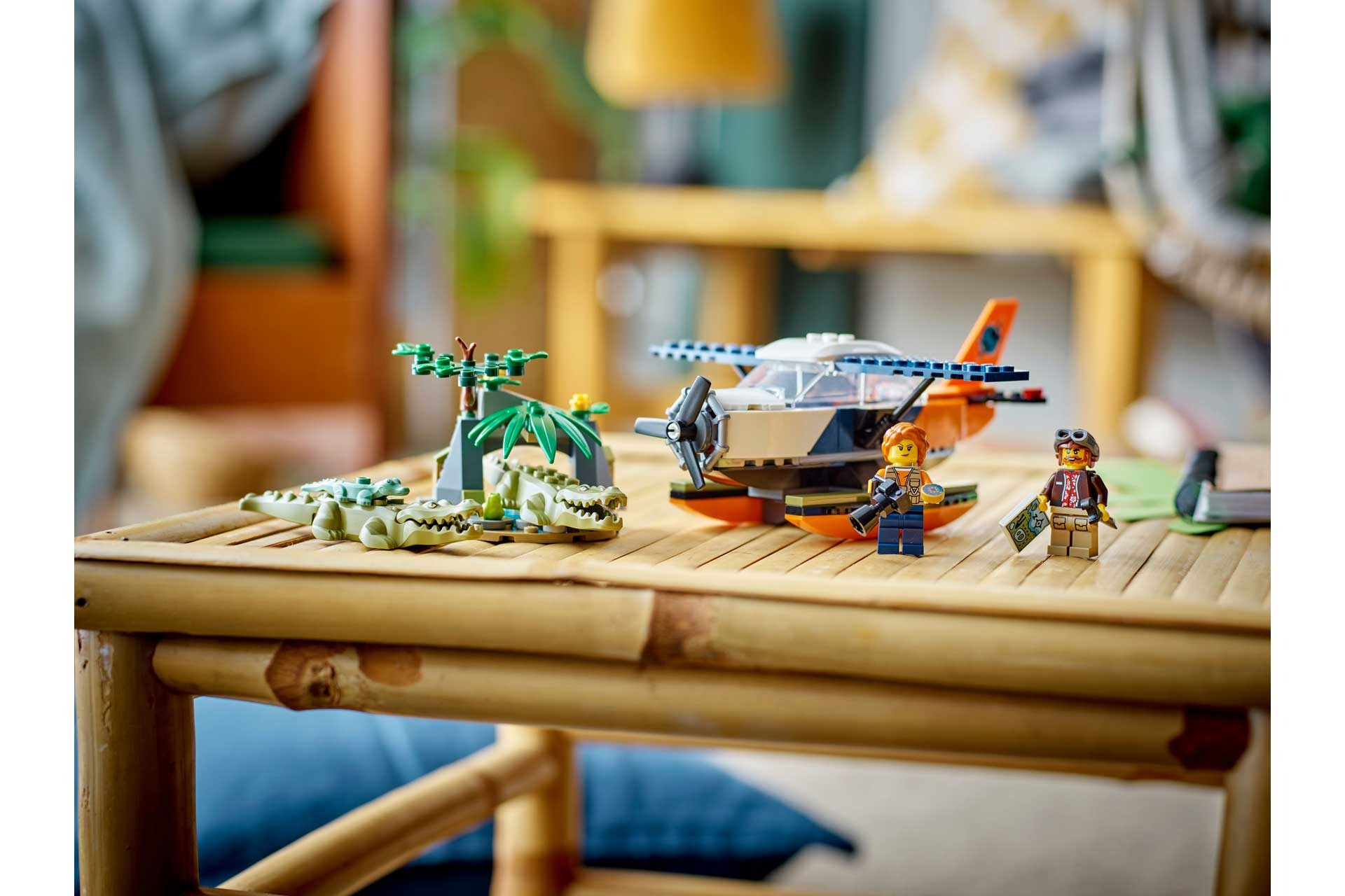 LEGO 60425 City Jungleonderzoekers: watervliegtuig - Afbeelding 4