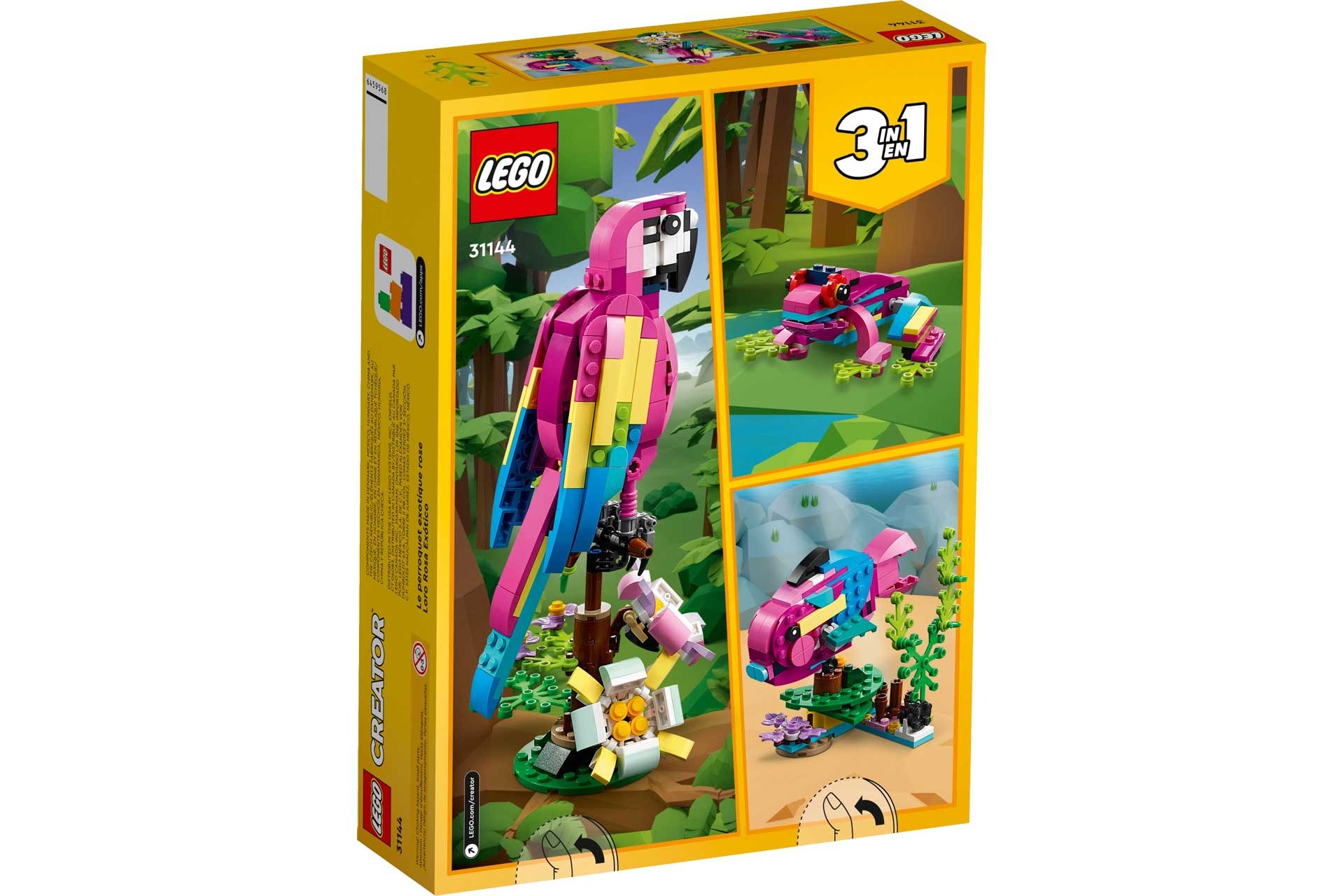 LEGO 31144 Creator Exotische roze papegaai - Afbeelding 6